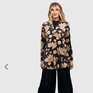 Alembika Velvet Floral Jacket